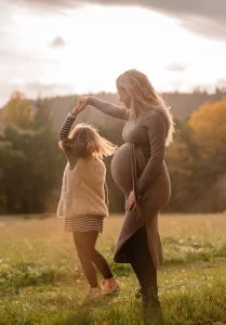 Těhotenské fotografie