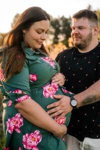 Těhotenská fotografie